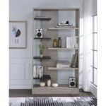 ECHE HOME - ZEPLIN LIBRERIA MODERNA IN LEGNO BICOLORE