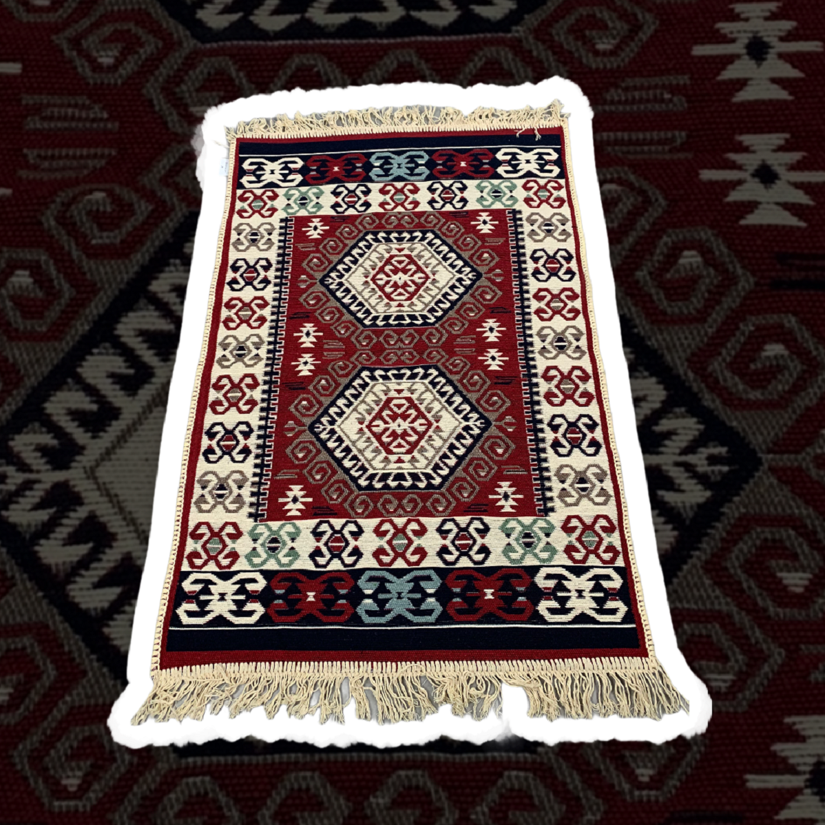 etnico tappeto multicolore 60x90 (1)